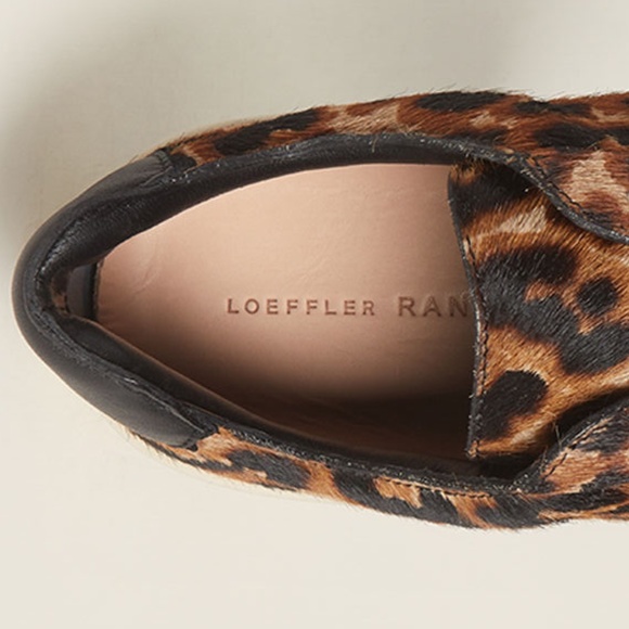 Loeffler Randall NIB! Leopard Sneakers $395 - Picture 2 of 16